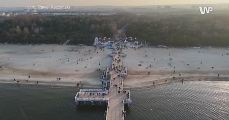 Wideo z Gdańska. Turyści już poczuli wiosnę