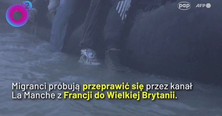 Ryzykują życie. Setki migrantów na łodziach na kanale La Manche