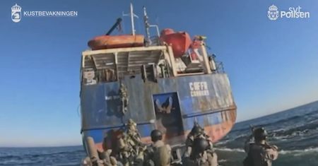 Przejęli statek na Bałtyku. Byli tam Rosjanie [WIDEO]