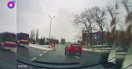 Blisko tragedii na pasach. Kobieta była z dzieckiem