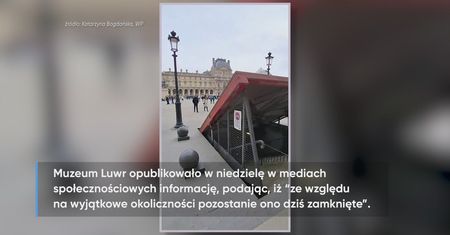 Luwr okradziony. Muzeum zamknięte