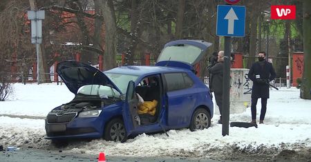 Wypadek z udziałem auta SOP. Mamy nagranie