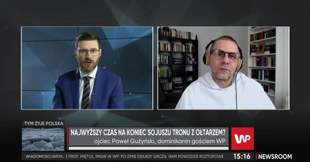 Księża na etacie w KAS, zarabiają ponad 6 tys. zł. Ojciec Gużyński komentuje