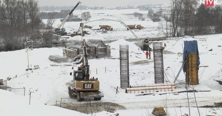 Nowa zakopianka. Tak wygląda budowa mostu na Czarnym Dunajcu