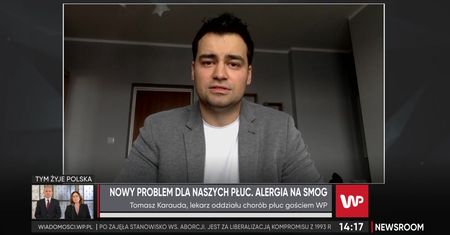 Dr Karauda: smog jest alergenem samym w sobie