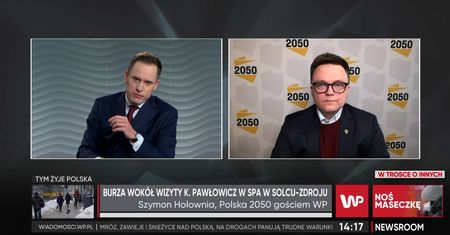 Krystyna Pawłowicz w hotelu. Szymon Hołownia mocno skomentował