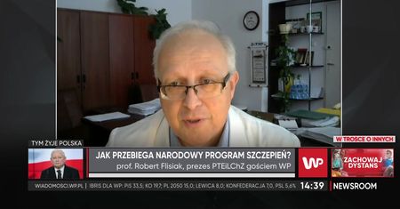 Prof. Flisiak: Nie ma dowodów, że śmiertelność po szczepionce wśród seniorów jest większa