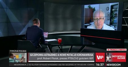 Prof. Flisiak: szczepienie jest przyspieszeniem nabycia odporności