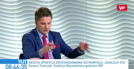 Nowy sondaż dla WP. Cezary Tomczyk komentuje