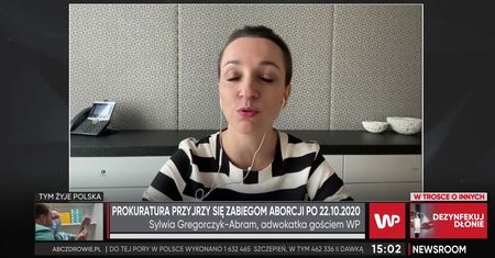 Sylwia Gregorczyk-Abram o aborcji. "Prokuratura na rybkę wysyła pisma do szpitali"