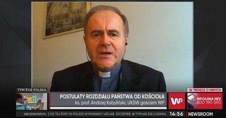 Ks. prof. Andrzej Kobyliński przygnębiony wersją katolicyzmu w wersji toruńskiej
