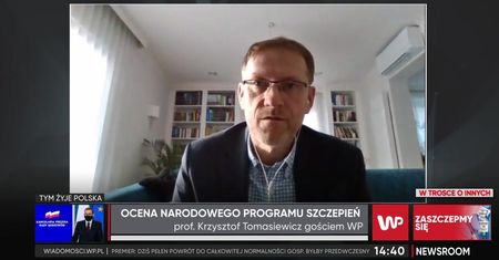 Prof. Tomasiewicz: Rodzaj szczepionki nie ma znaczenia, najważniejsza jest skuteczność