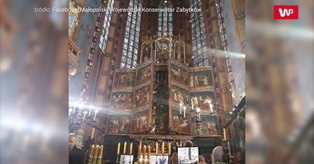 Otwarcie ołtarza Wita Stwosza po renowacji