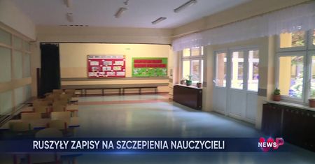 Szczepienia nauczycieli.  Dyrektorzy rejestrują chętnych