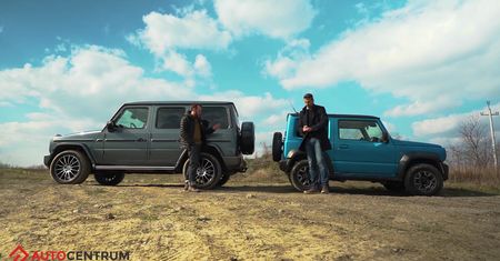 Mercedes-Benz Klasy G vs Suzuki Jimny – duży kontra mały