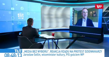 Tłit - Małgorzata Kidawa-Błońska i Jarosław Sellin