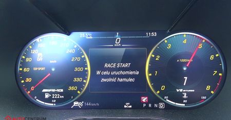 Mercedes - AMG GT R 4.0 V8 Biturbo 585 KM (AT) - acceleration 0-100 km/h