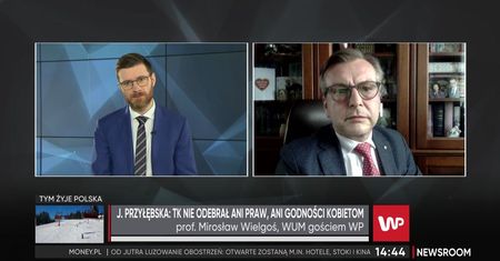 Prof. Mirosław Wielgoś komentuje słowa Julii Przyłębskiej. Jest zaskoczony