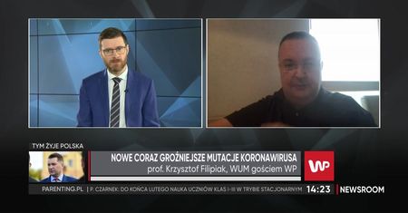 Prof. Filipiak: Pod względem testowania Polska znajduje się pomiędzy Botswaną a Azerbejdżanem