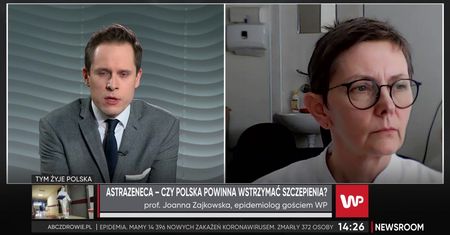 Czy Polska powinna wstrzymać szczepienia AstraZeneca? Prof. Ziajkowska komentuje