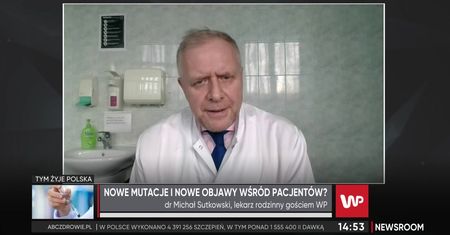 Dr Sutkowski: coraz więcej pacjentów z ciężkim przebiegiem COVID-19
