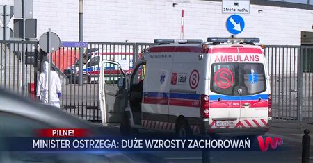 Minister Zdrowia ostrzega: Duże wzrosty zachorowań