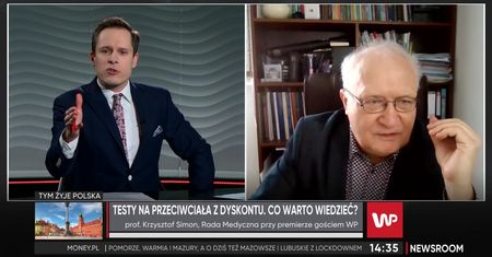 Testy na przeciwciała z dyskontu. Prof. Simon krótko: szkoda kasy