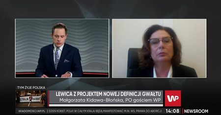 Małgorzata Kidawa-Błońska o nowej definicji gwałtu