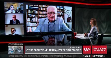 Prof. Simon tłumaczy, dlaczego ozdrowieńcy będą szczepieni jedną dawką szczepionki