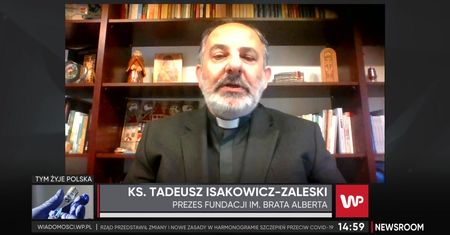 Ks. T. Isakowicz-Zaleski opowiedział o pedofilii w Kościele