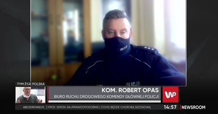 Maseczki w samochodzie. Policjant wyjaśnia, dlaczego trzeba je zawsze wozić ze sobą