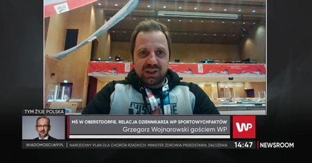 MŚ Oberstdorf 2021. Piotr Żyła chciał lepić bałwana, ale energia się skończyła. Dziennikarz opisuje radość Polaka