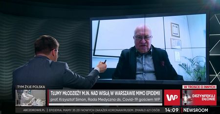 Prof. Simon o epidemii koronawirusa. "To jest wojna"