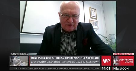 Prof. Simon o braku miejsc w oddziałach covidowych. "Przyjmuję tylko tych, którzy się duszą"