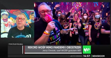 Nagle Jerzy Owsiak zwrócił się do Jarosława Kaczyńskiego