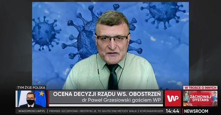 Atak koronawirusa nie słabnie. O kościołach dr Grzesiowski mówił wprost