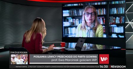 Marciniak o przejściu posłanki Lewicy do Jarosława Gowina. Smutny komentarz