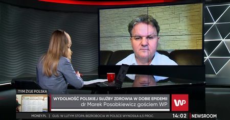 Dr M. Posobkiewicz o tym, czy szpitalom może zabraknąć tlenu. "Musimy walczyć"