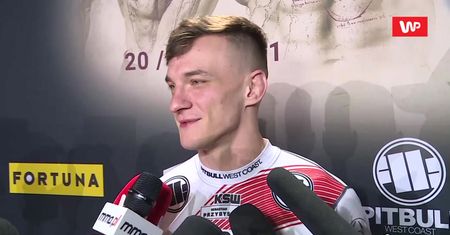KSW 59. Przybysz zmierzy się o pas mistrzowski z Raciciem. "Wierzy we mnie cała Polska"
