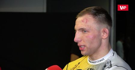 KSW 59. Bartosiński zwycięża w debiucie! "Myślałem, że będzie łatwiej"