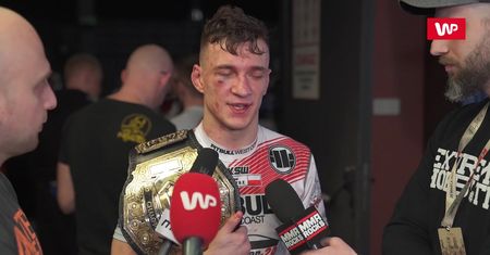 KSW 59. Przybysz wygrywa po wielkiej wojnie! "Może kiedyś dojdzie do trzeciej walki"