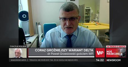 Wariant delta częściej będzie przyczyną hospitalizacji