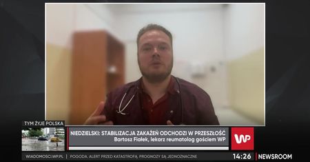 Wzrasta średnia liczba zakażeń w Polsce. Fiałek: Idziemy w górę i to jest bardzo niebezpieczne