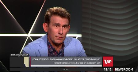 Robert Korzeniowski rozumie dramat polskich pływaków. Tuż przed metą został zdyskwalifikowany