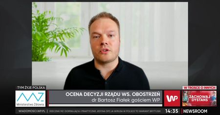 Bartosz Fiałek o long covid: mamy kolejną jednostkę chorobową, która będzie toczyła system ochrony zdrowia
