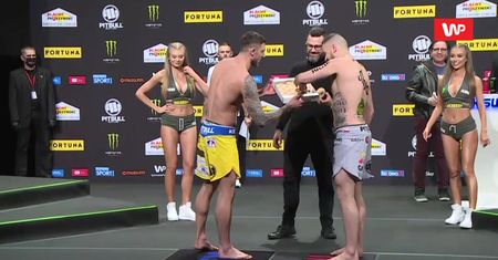 KSW 60. Tego jeszcze nie było! Jeden z zawodników na oficjalne ważenie przyniósł... pączki