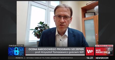 Kiedy będziemy mogli zdjąć maski? Prof. Krzysztof Tomasiewicz: "musimy się nauczyć cierpliwości"