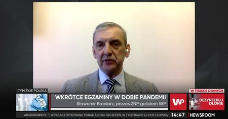 Sławomir Broniarz o maturach. Mówi, że dyrektorzy szkół zgłaszają pewne wątpliwości