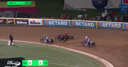 Żużel. Gospodarze bez błysku, ale wygrali. Skrót meczu Betard Sparta Wrocław - eWinner Apator Toruń