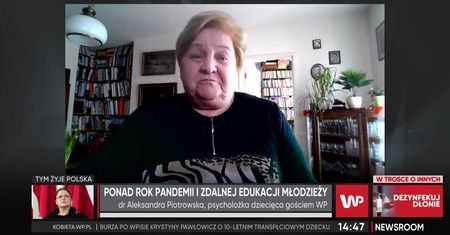 Dr A. Piotrowska o problemach dzieci i młodzieży